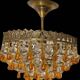 Vintage Murano crystal technology lamp, years 50