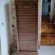 Vintage Filing Cabinet / Roll-Top Cabinet Circa 1940 – Oak Veneer