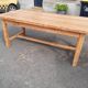 Restored old farmhouse table
