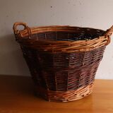Large antique wicker basket