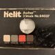 Walter Zeischegg's set of 3 white ashtrays for Helit 1970