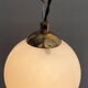 Baladeuse globe verre opalin d15