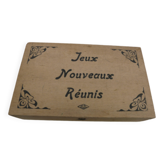 Boîte de Jeux NK  "Jeux nouveaux réunis""