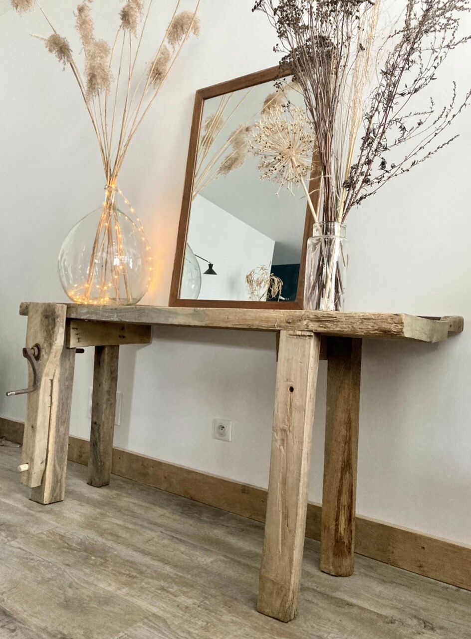 Authentic old workbench