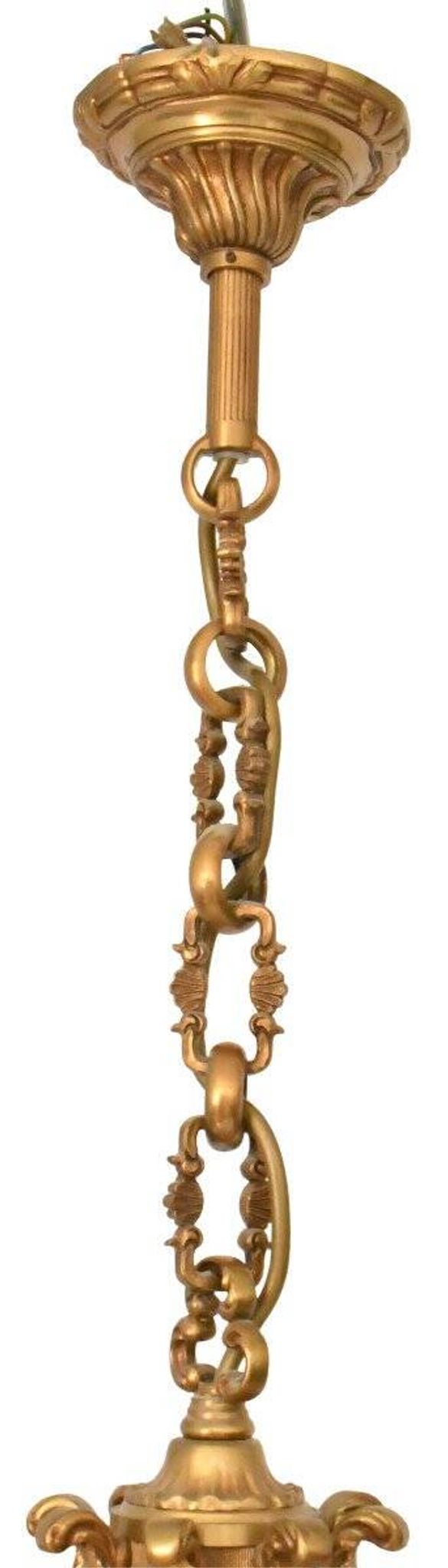 Lustre cage de style Louis XV