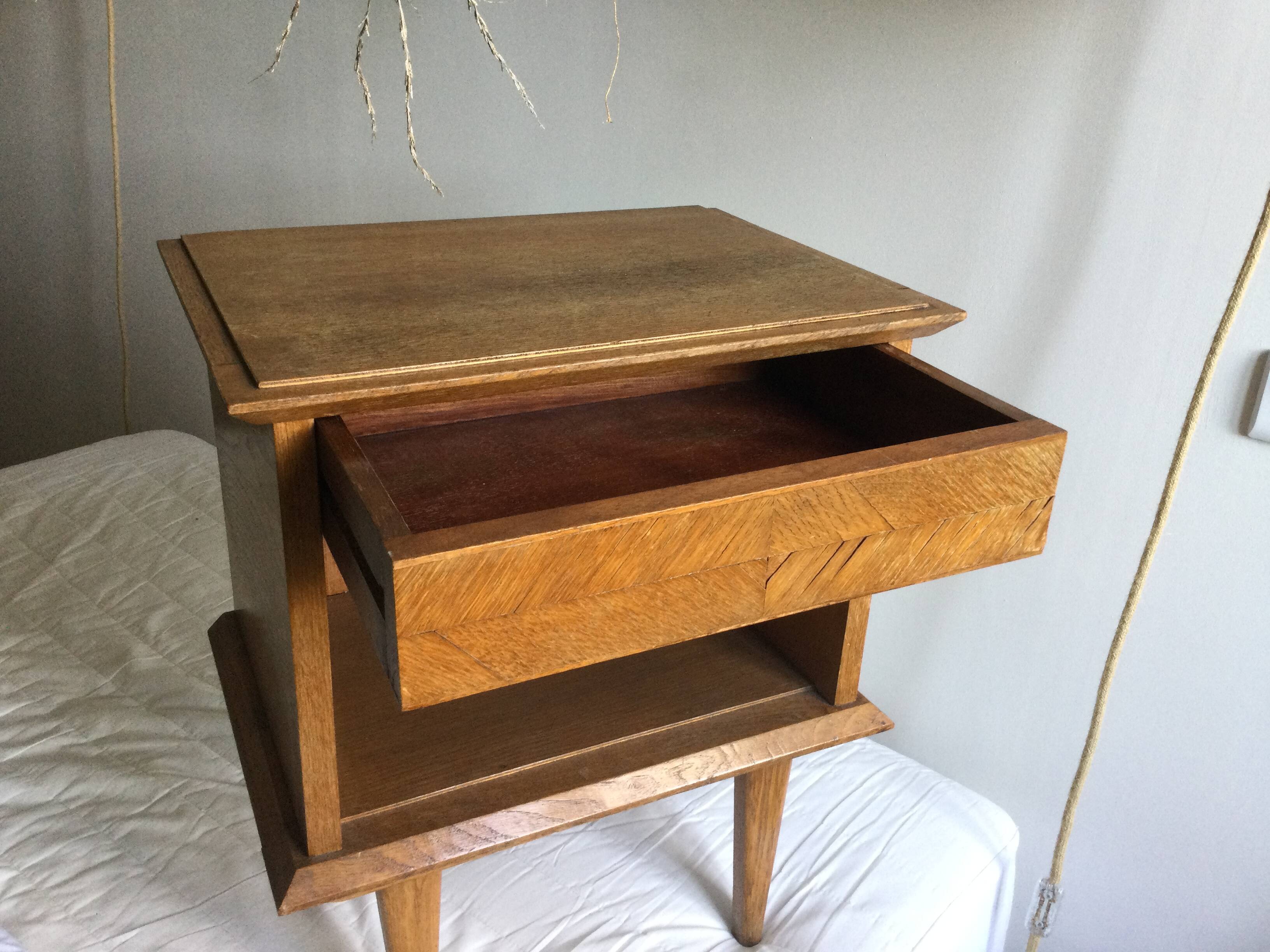 1950s bedside table