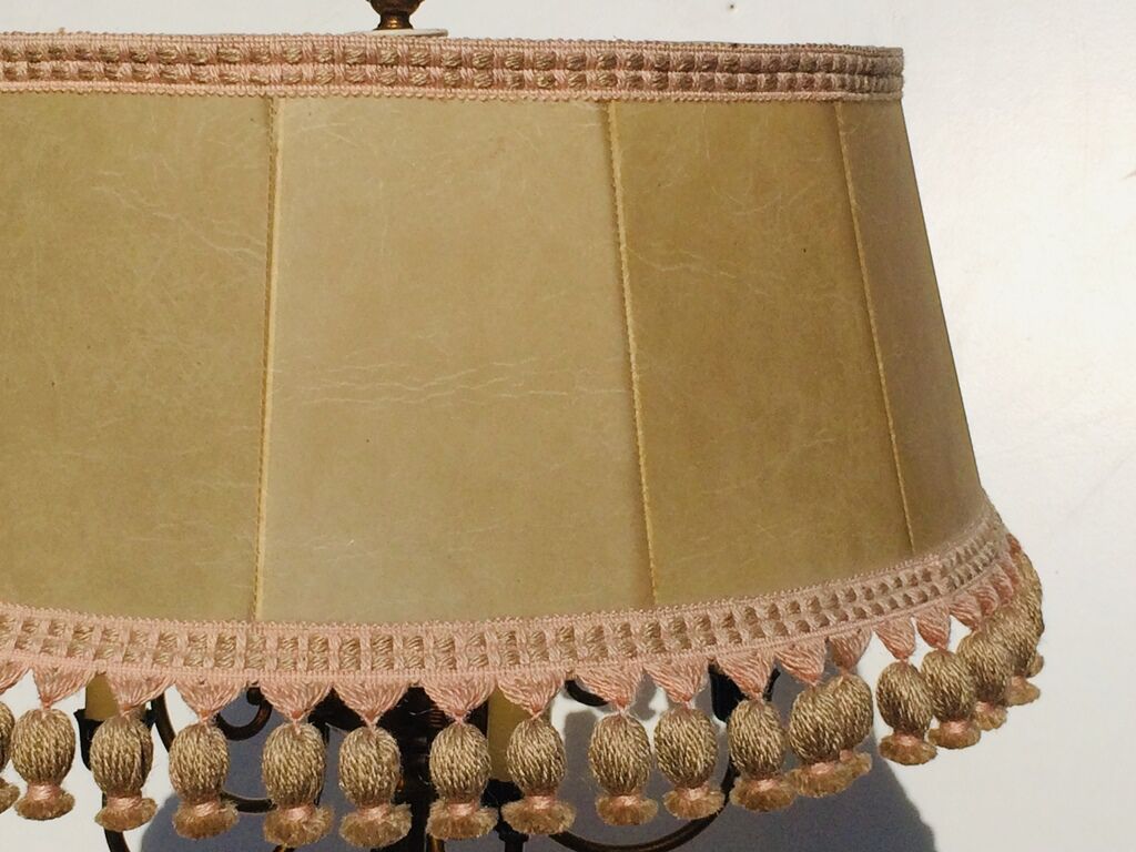 Floor lamp " Hollywood Regency ". Vintage