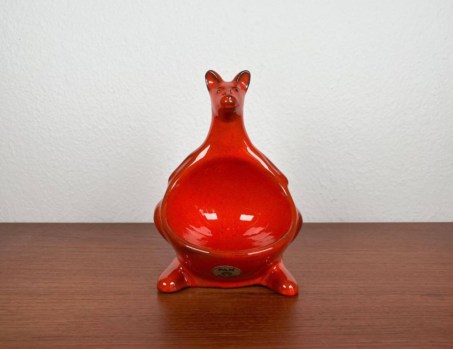 Vintage Bol Kangourou in WGP Ceramic by Pan Keramik, West Germany, 1970s
