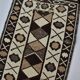 Neutral Turkish Handknotted Wool Runner sku 2064