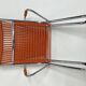 "Scoubidou" Orange Vintage 60's Folding Child's Armchair Chair