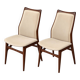 A pair of chairs by Wilhelm Benze GmbH, 1960s.
