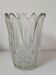 Glass vase, "wheat ears" motif