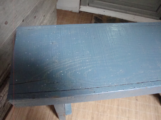 Vintage wooden bench