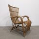 Vintage bamboo armchair