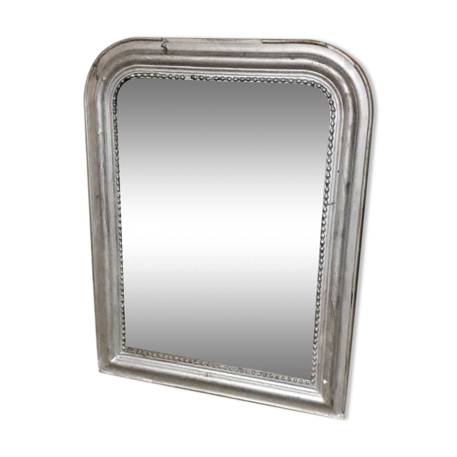 Napoleon III silver mirror