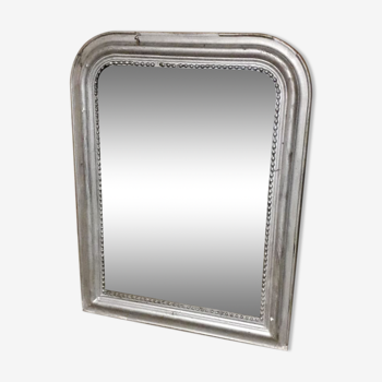 Napoleon III silver mirror