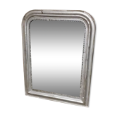 Napoleon III silver mirror