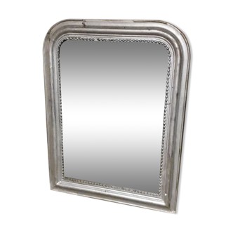 Napoleon III silver mirror