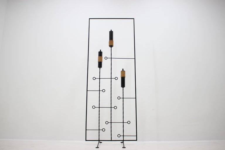 Midcentury Design Metal Room Divider / Wall, 1960s