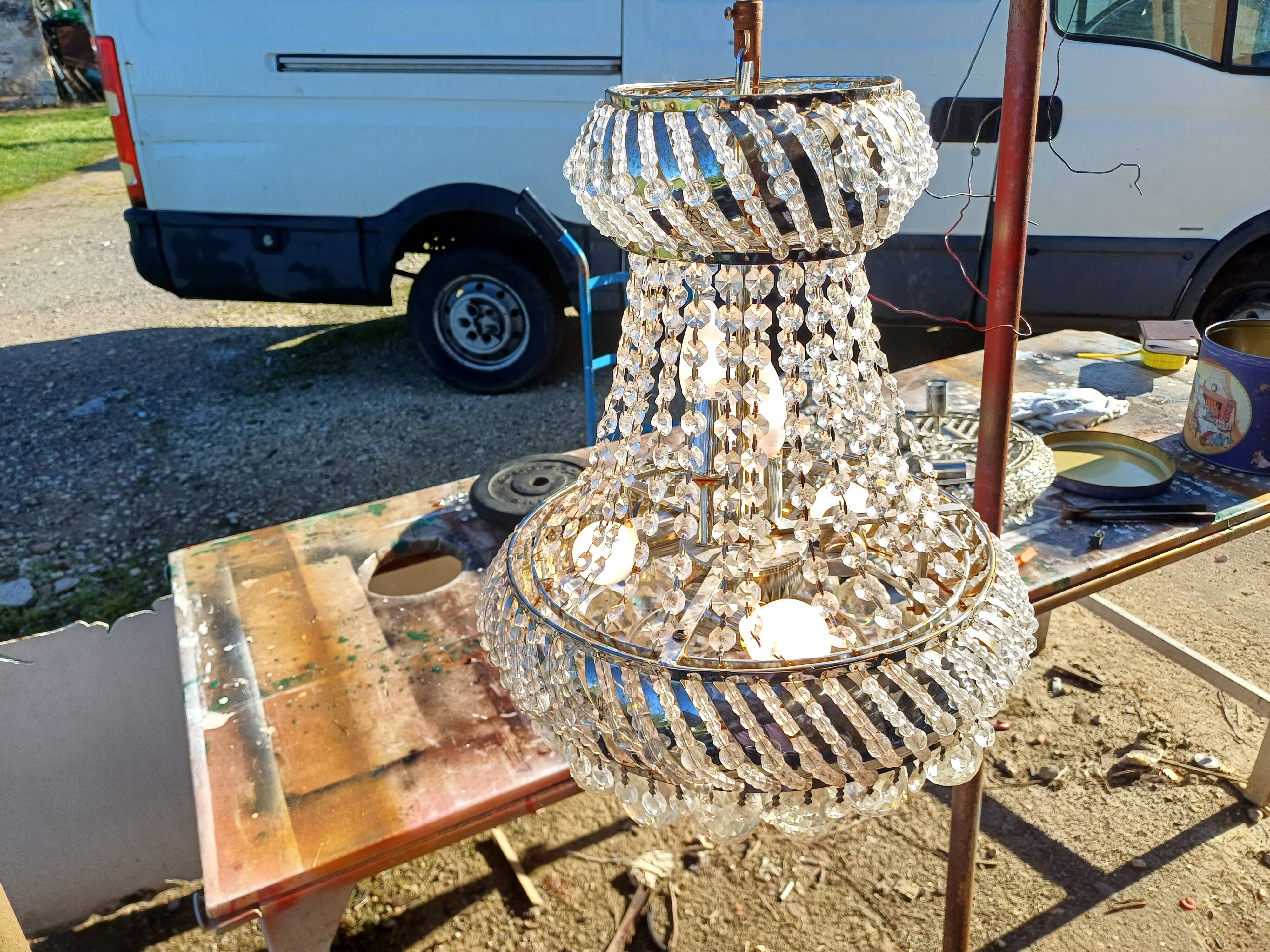 Vintage Chandelier from the 70s