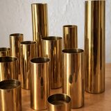 Modular brass candle holders – Design Colseth, Norway, 1960s–70s