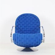 Fritz Hansen / Verner Panton “1-2-3” swivel chair / armchair / Space Age / Mid Century Danish Modern Design / 70s
