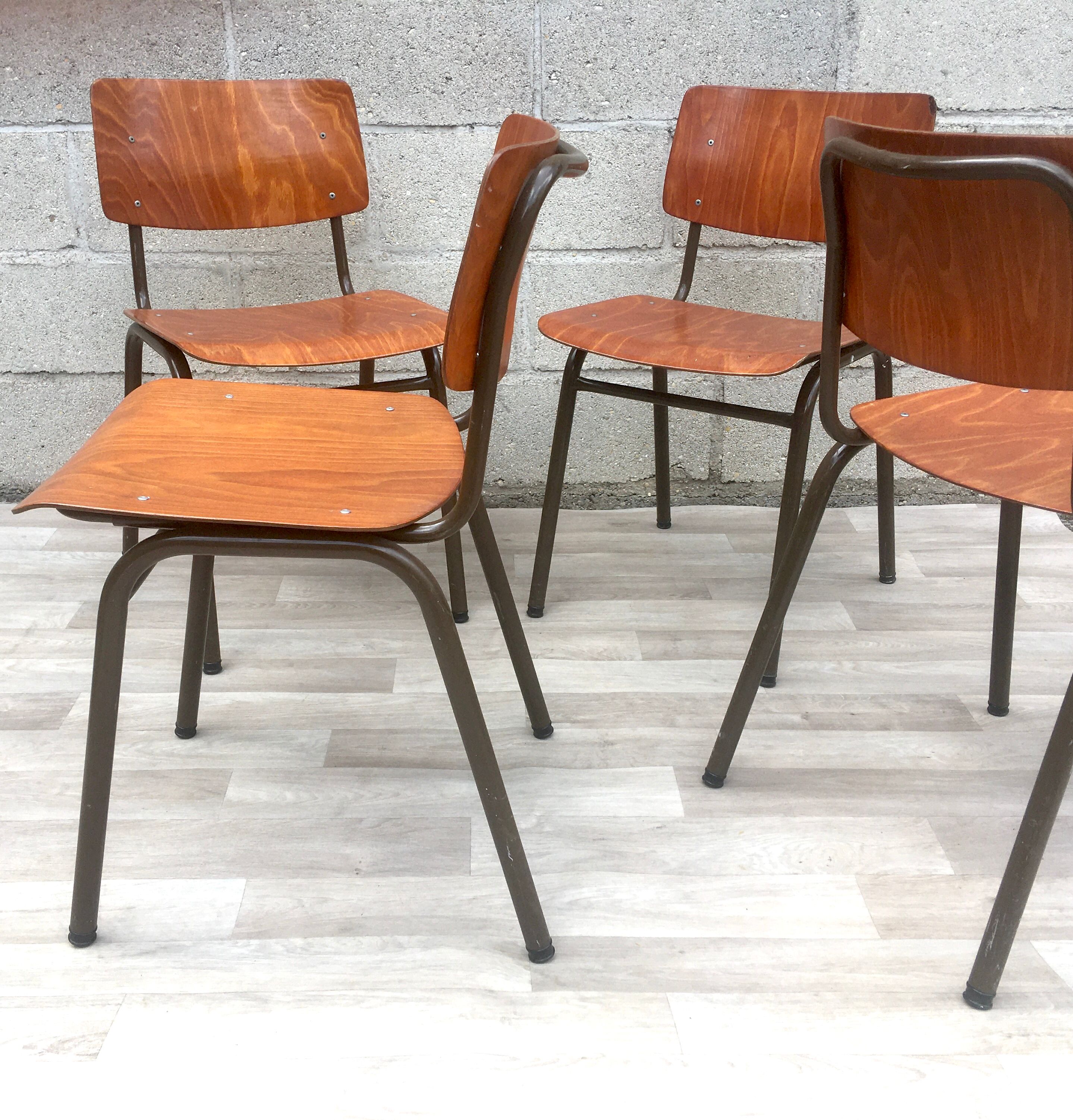 4 chairs Marko 1960 Holland