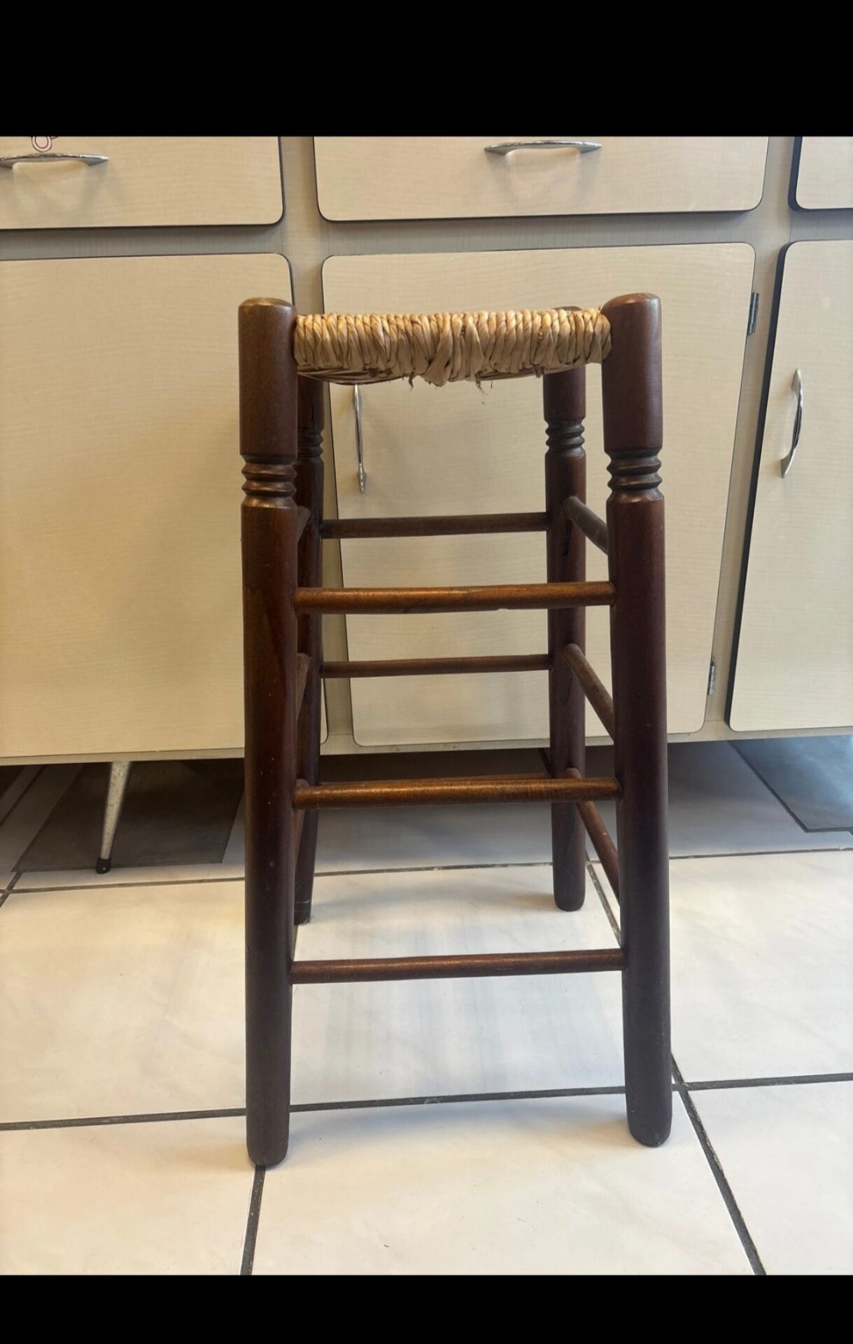 Old large stool