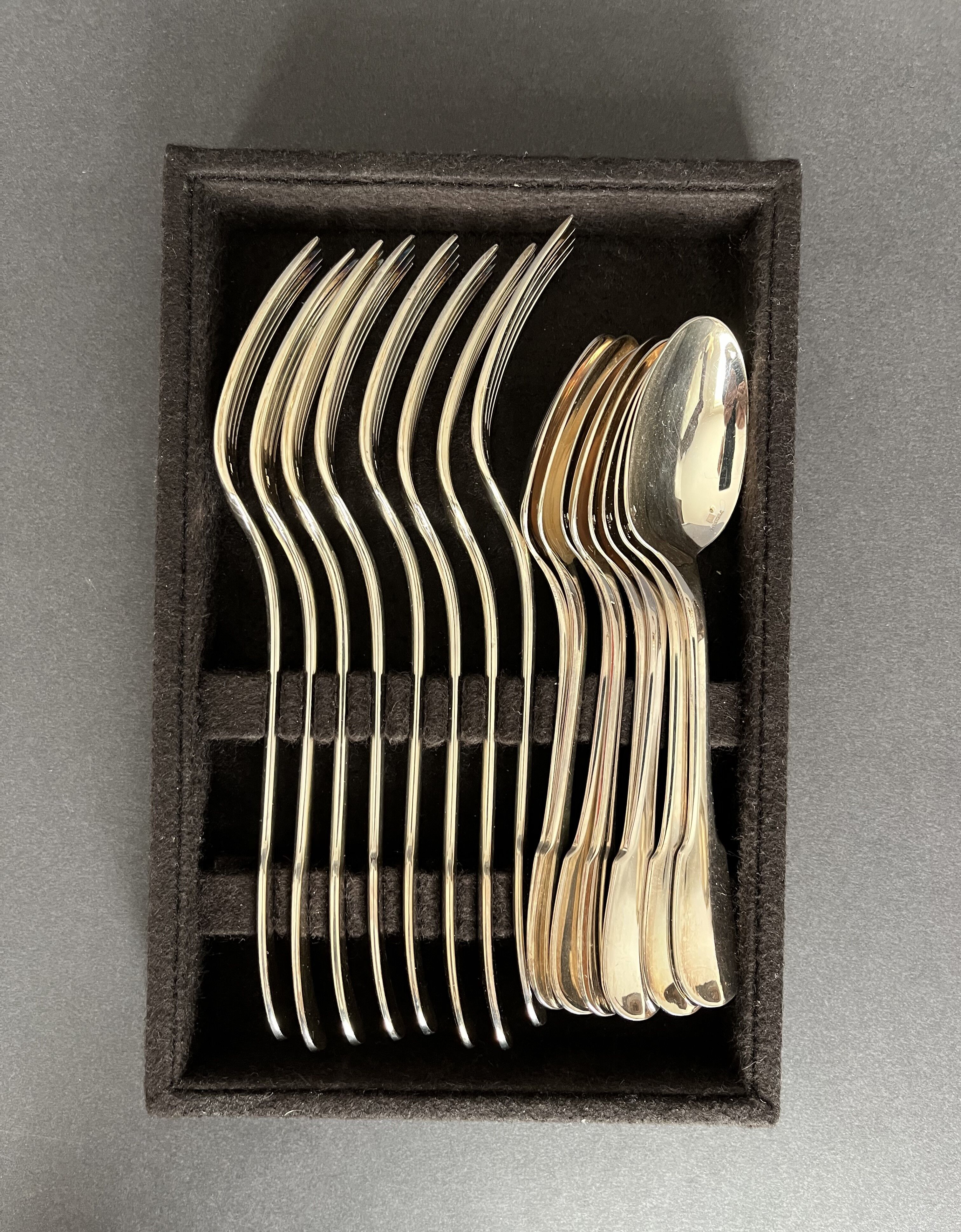 Housewife Christofle in silver metal model uniplate