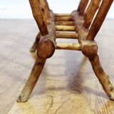 Solid wood magazine rack