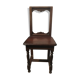 Rustic oak chair