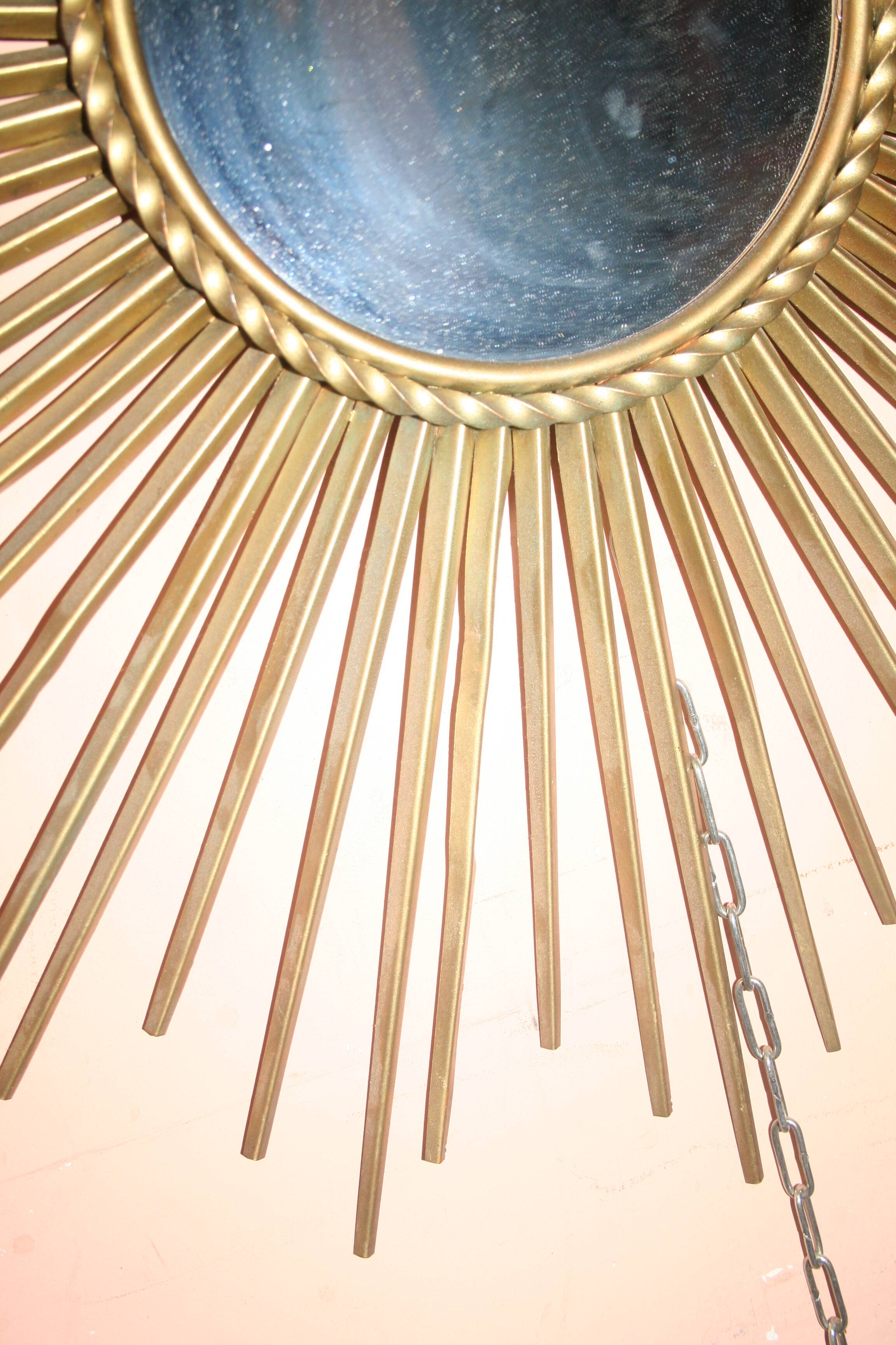 Chaty Vallauris sun mirror from the 60s