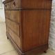 Antique chest of drawers with 4 drawers of Epoque Louis Philippe in solid walnut wood and walnut veneer - Totalme