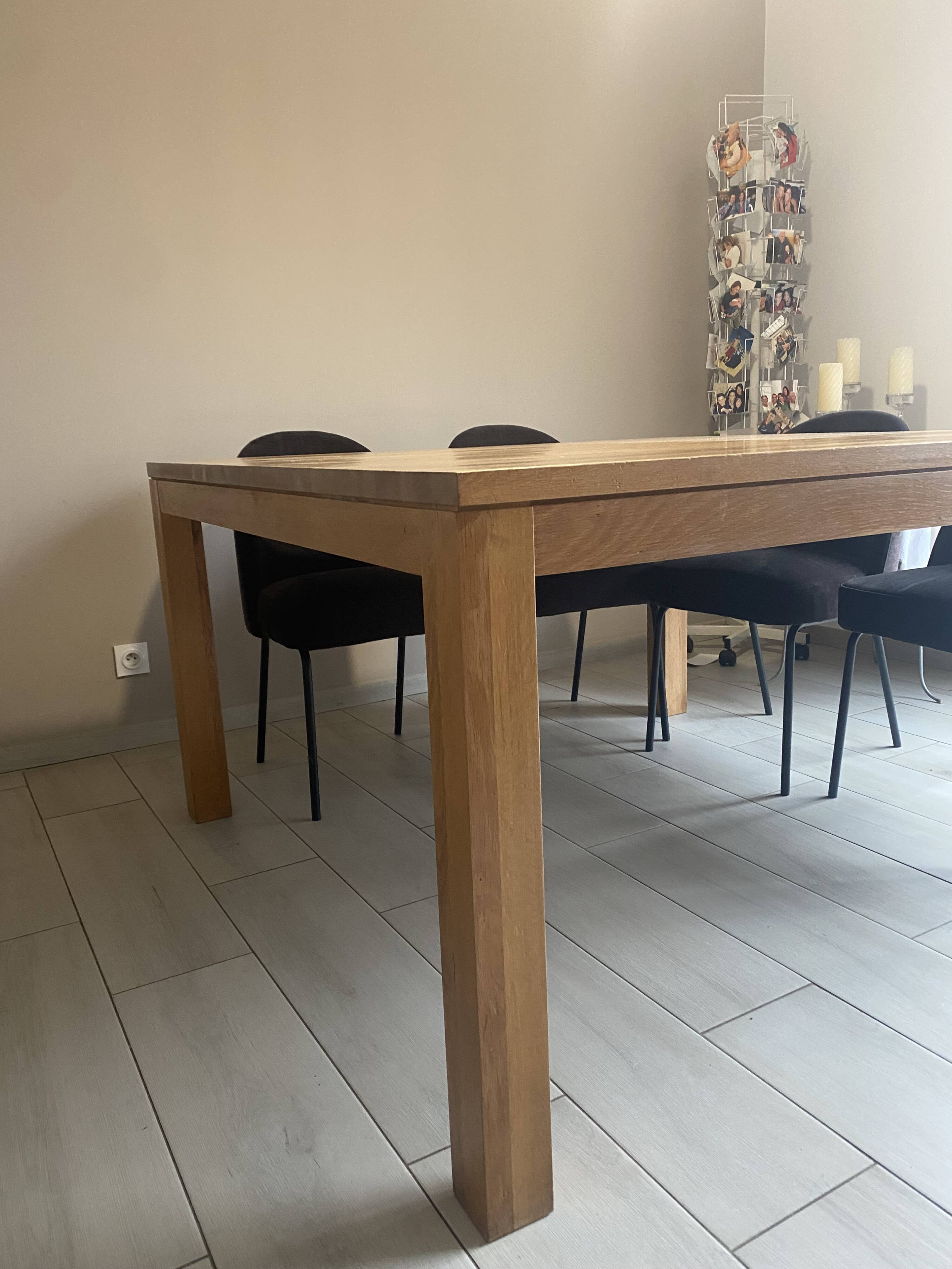 An Ethnicraft dining table