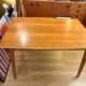 Scandinavian extendable dining table attributed to Axel Christensen.