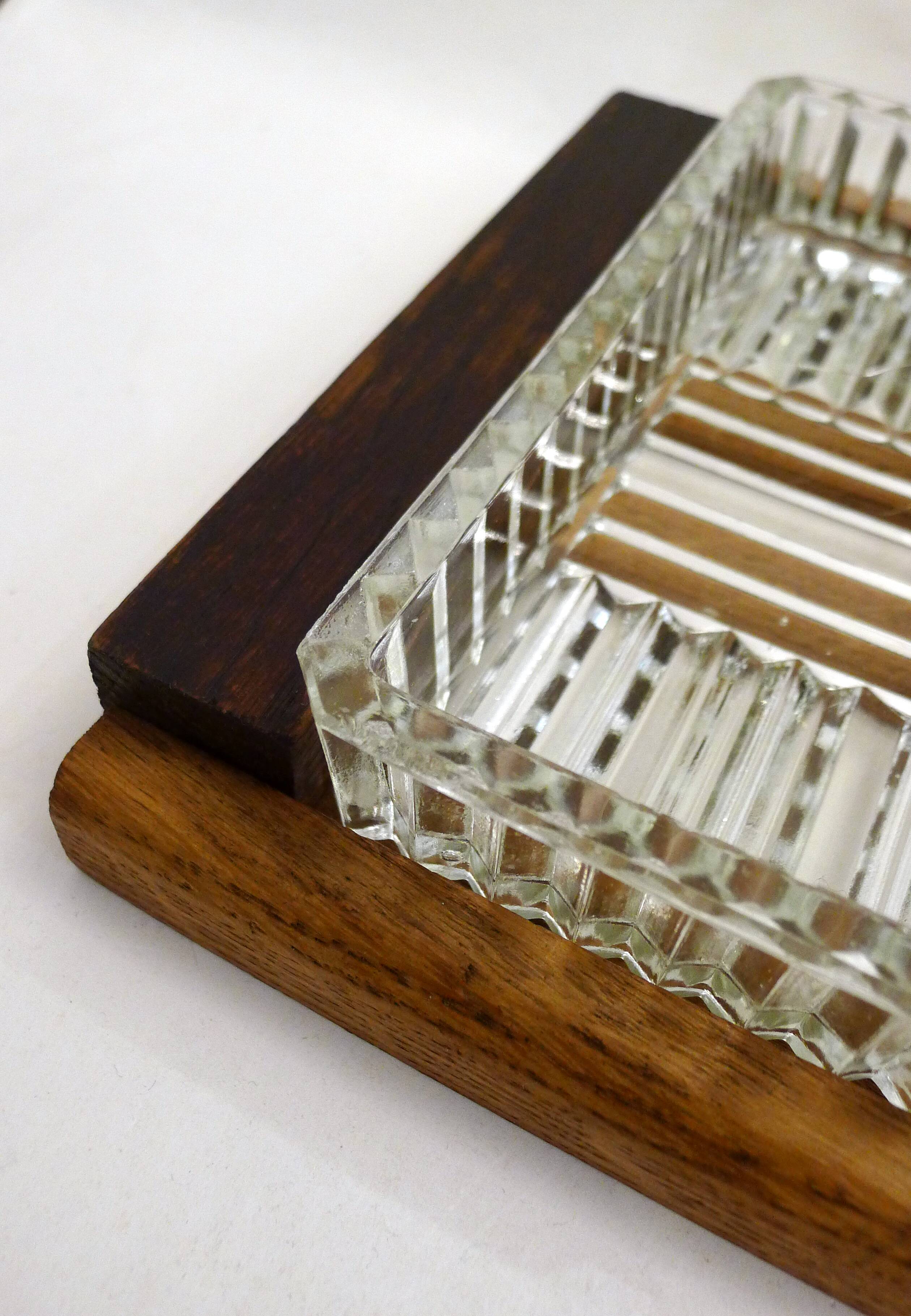 Art Deco mid-century aperitif platter