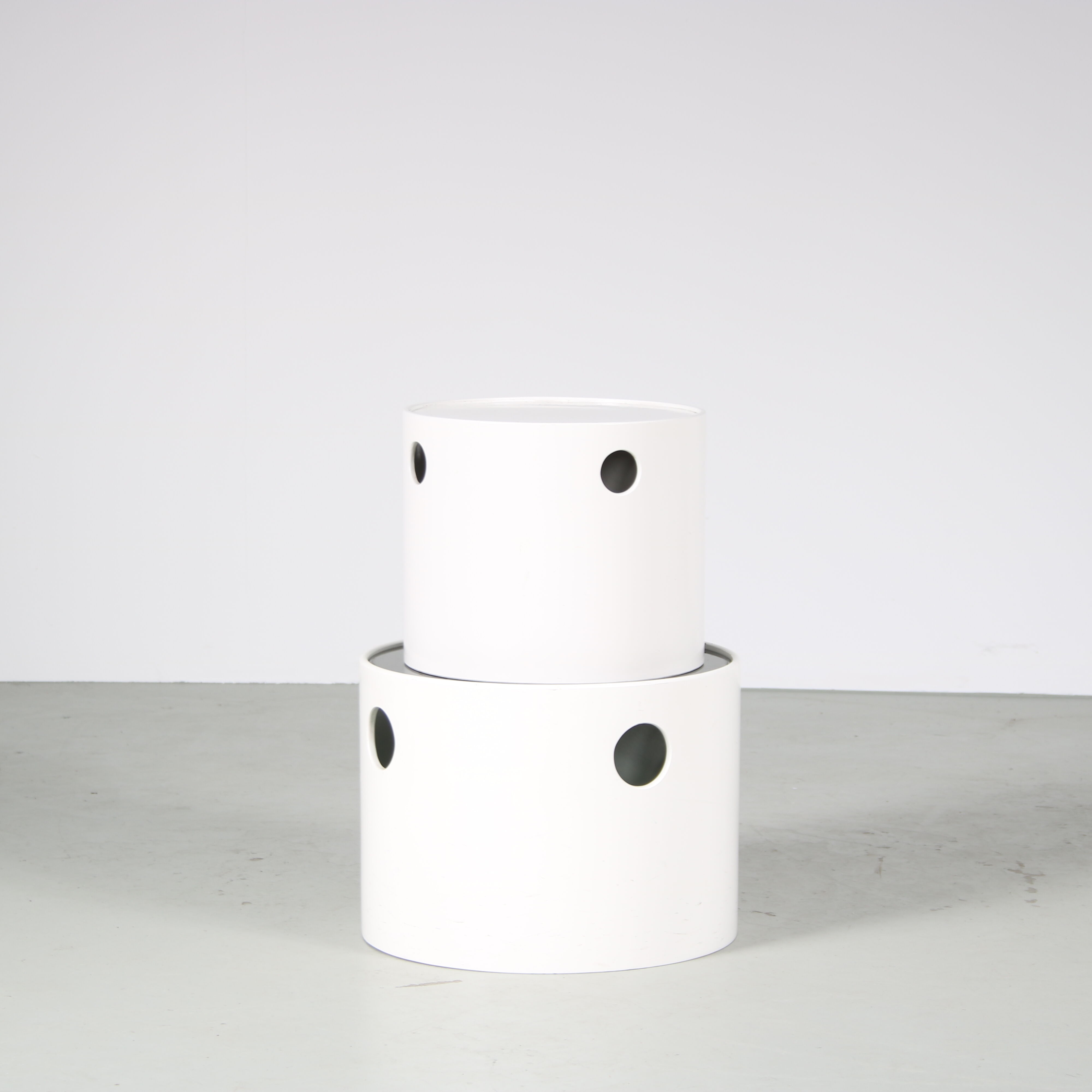 Paire de tables d’appoint par Nebu, Pays-Bas, 1970