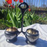 Salière poivrière Roux Marquiand Art Déco