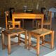 Regain 1970 table chairs
