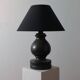 Vintage ceramic table lamp from the 1950s by Uno Östen Kristiansson.