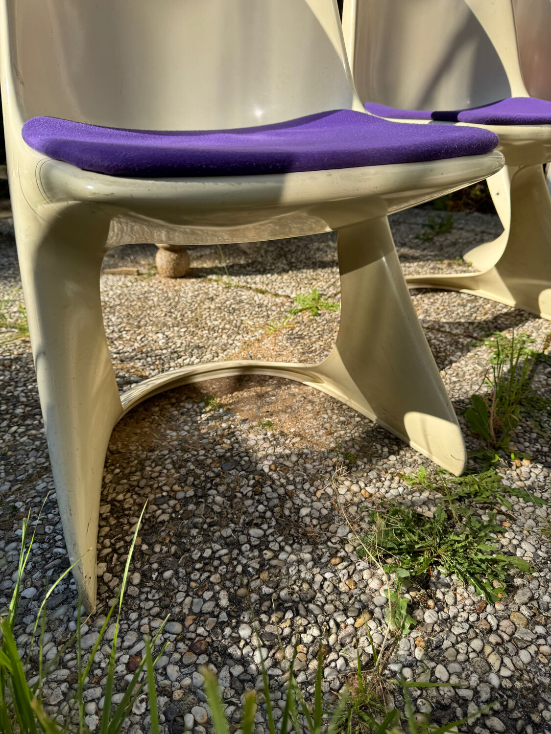 Set of 4 "casalino" chairs by alexander begge