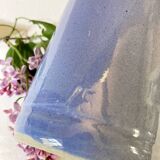 Light blue glazed stoneware bottle