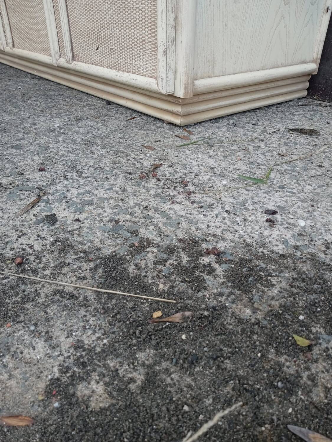1980s ivory sideboard