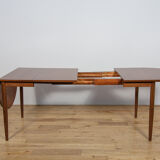 Mid-century teak extendable rosewood dining table, Denmark, 1960s