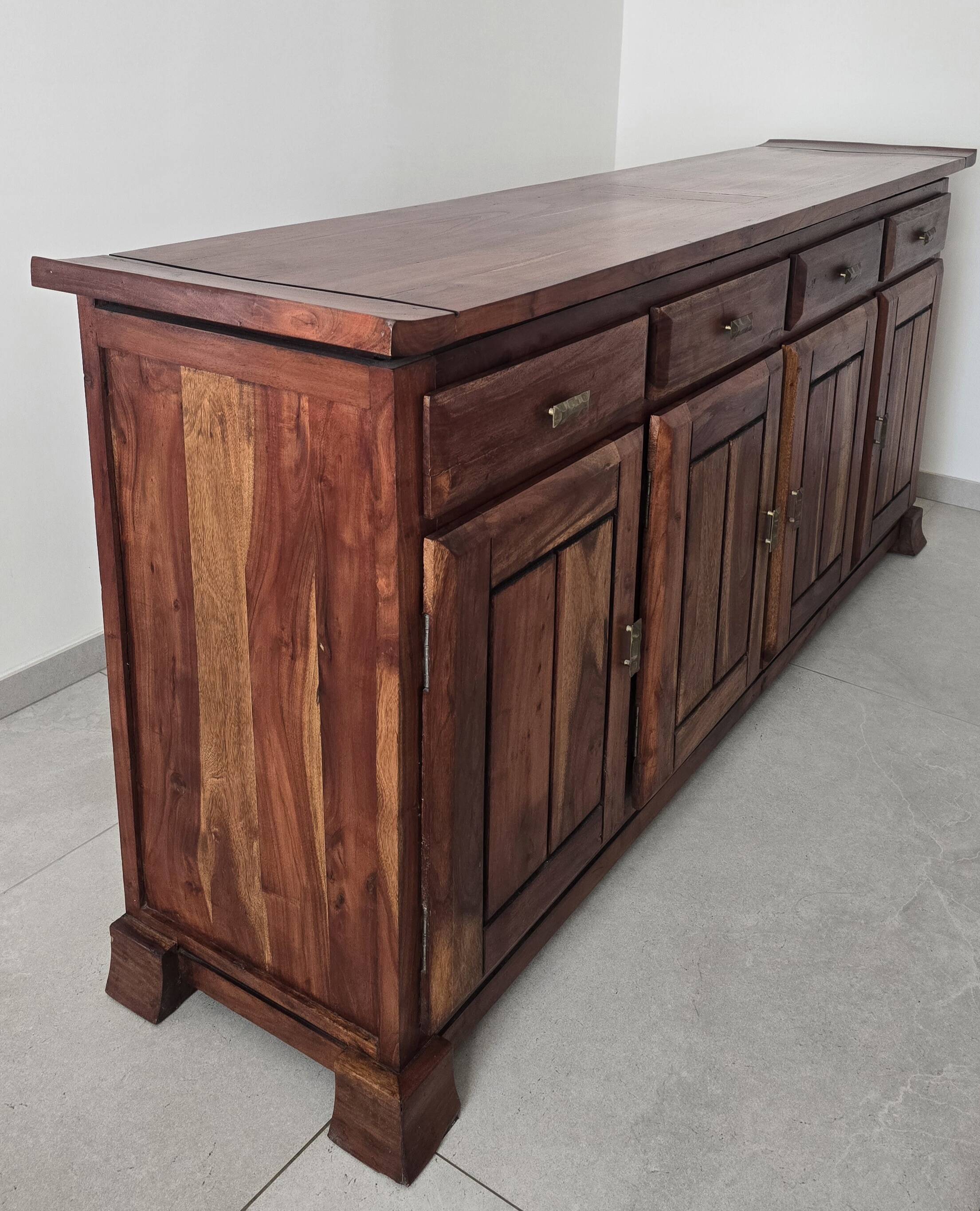 Grand Buffet / Teak Sideboard – Colonial Style / Sideboard