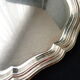 Service tray or stainless steel plate 47 x 33.5 cm