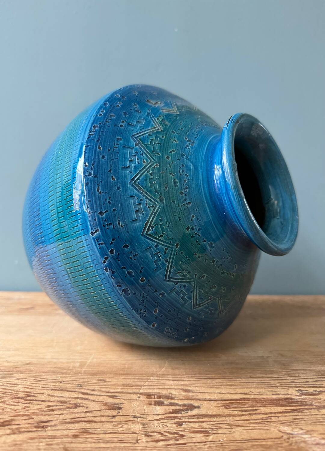 60´s ceramic vase Aldo Londi Bitossi