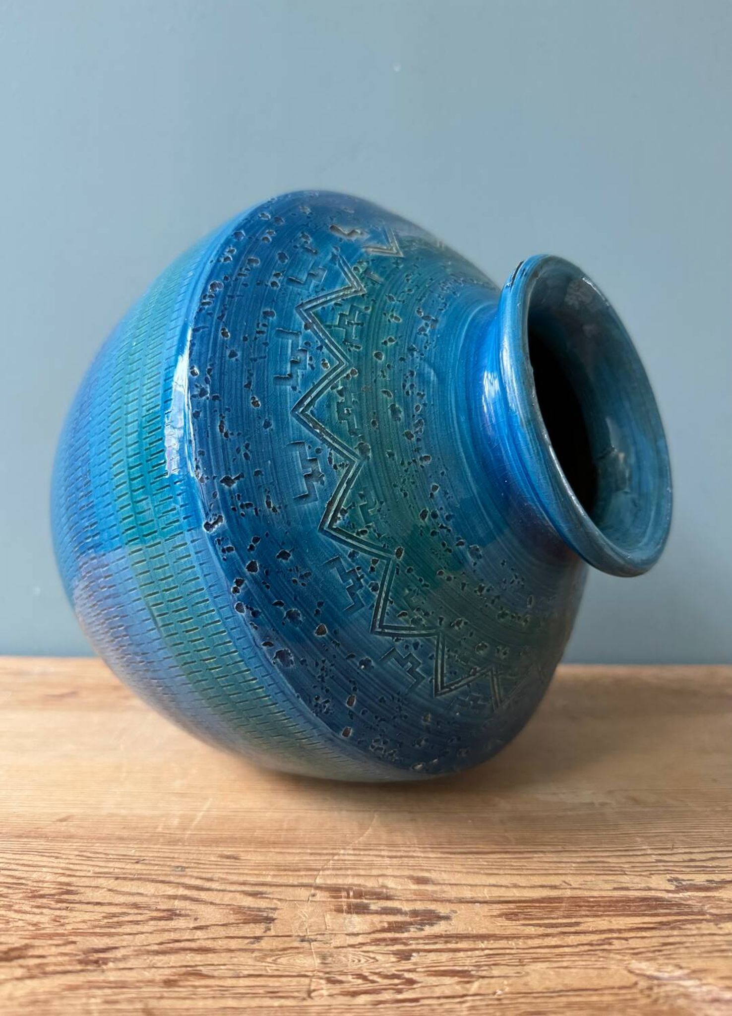 Vase céramique 60´s Aldo Londi Bitossi