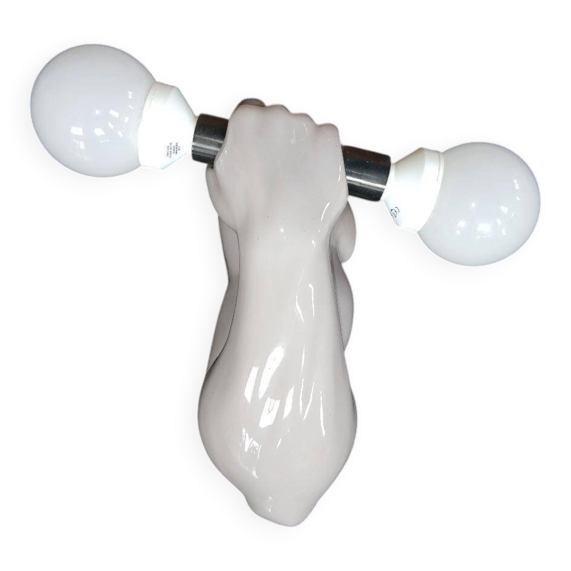 JC Peiré Jean-Claude dumbbell wall light Dumbbell Arm 80s Postmodern Sc