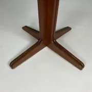 Danish teak dining table round vintage mid-century design VV Mobler